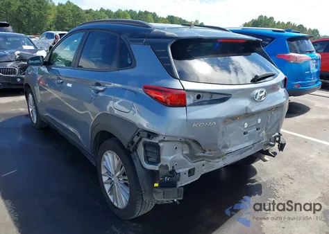 2018 Hyundai Kona Sel z USA, uszkodzony, nr VIN KM8K22AA3JU153192